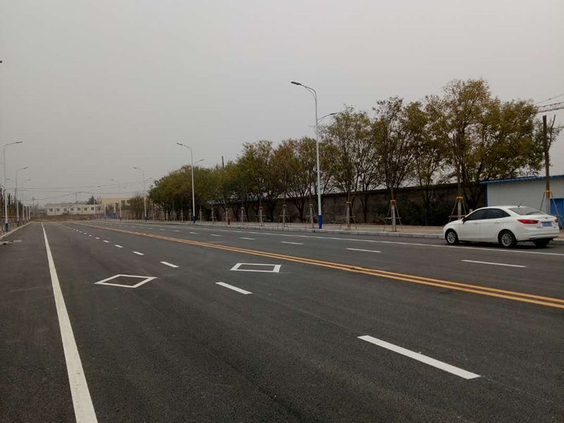宋元瓷規劃二路道路、綠化及配套設施實景圖